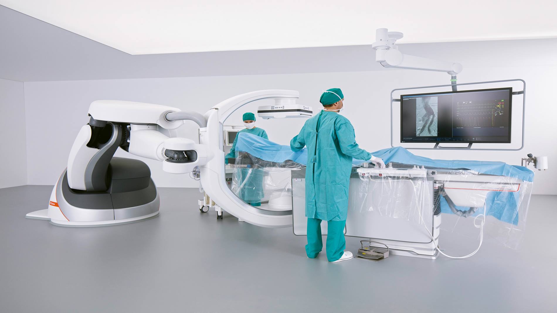 Artis pheno with KUKA robots at Siemens Healthcare