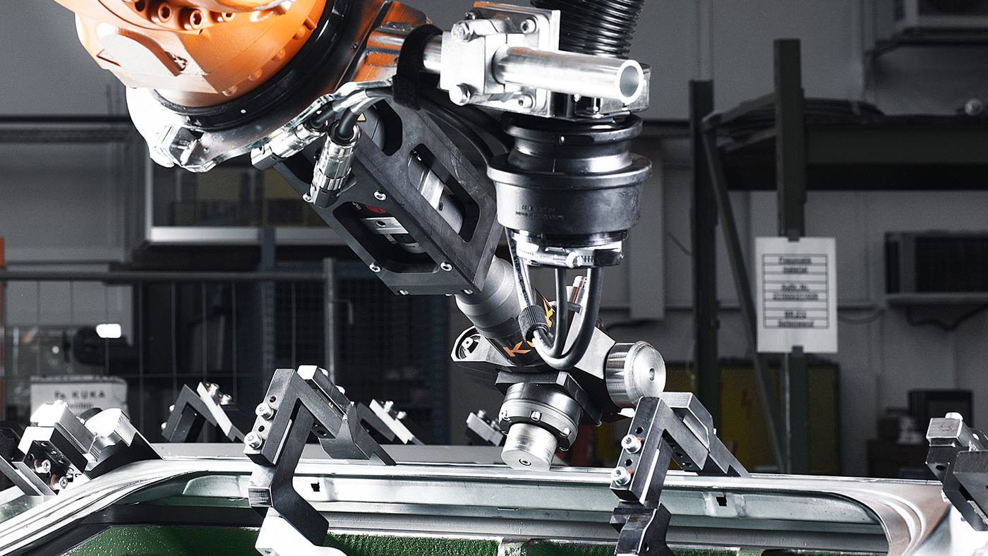 B?rdeln: Detailansicht der Technologie.